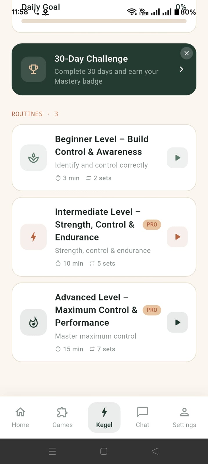Kegel Exercises